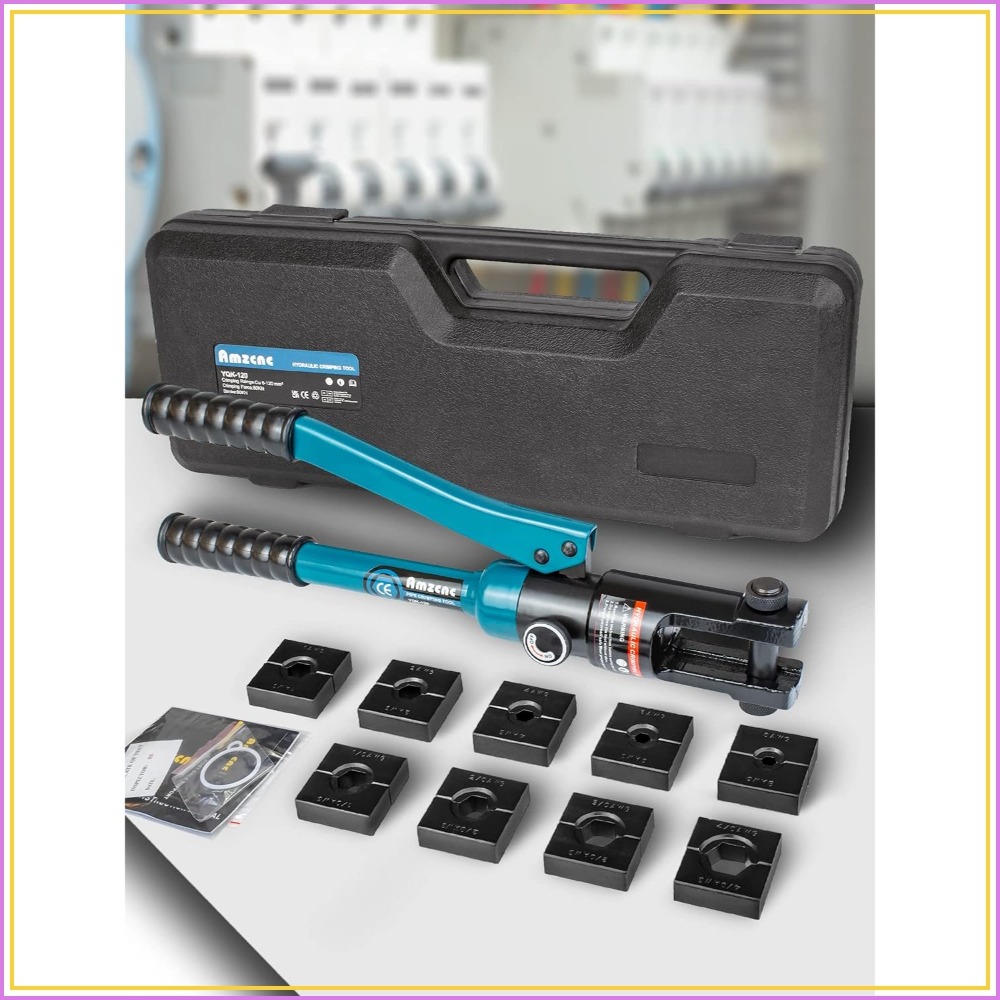 Tool Set - Ferramenta Hidráulica Compacta de Crimpagem 8-4/0