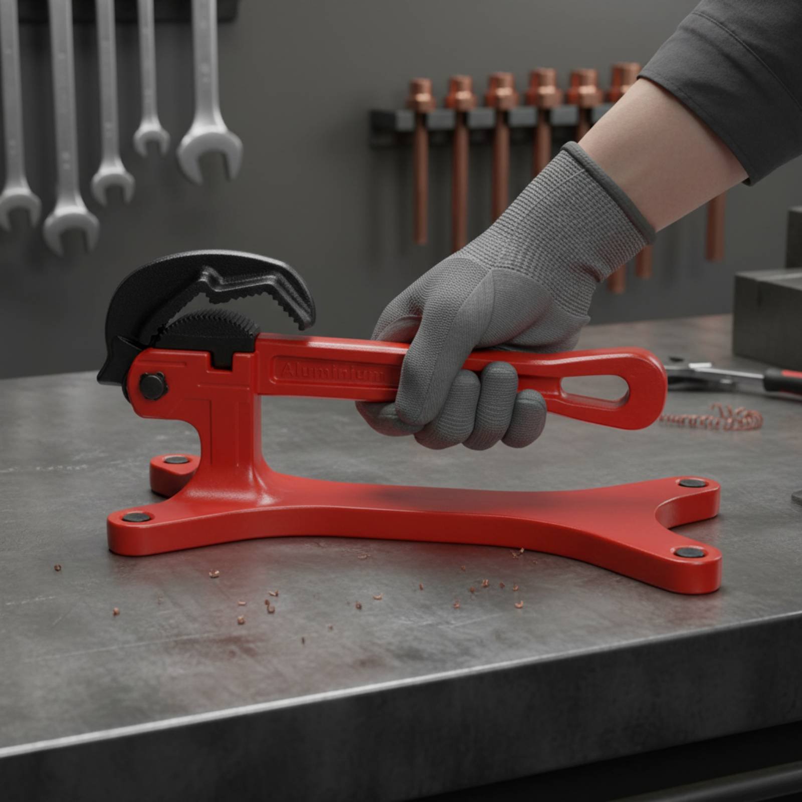 Chave de Tubo Autoajustável Po - Hand Tools In Workshop avaliação e preço