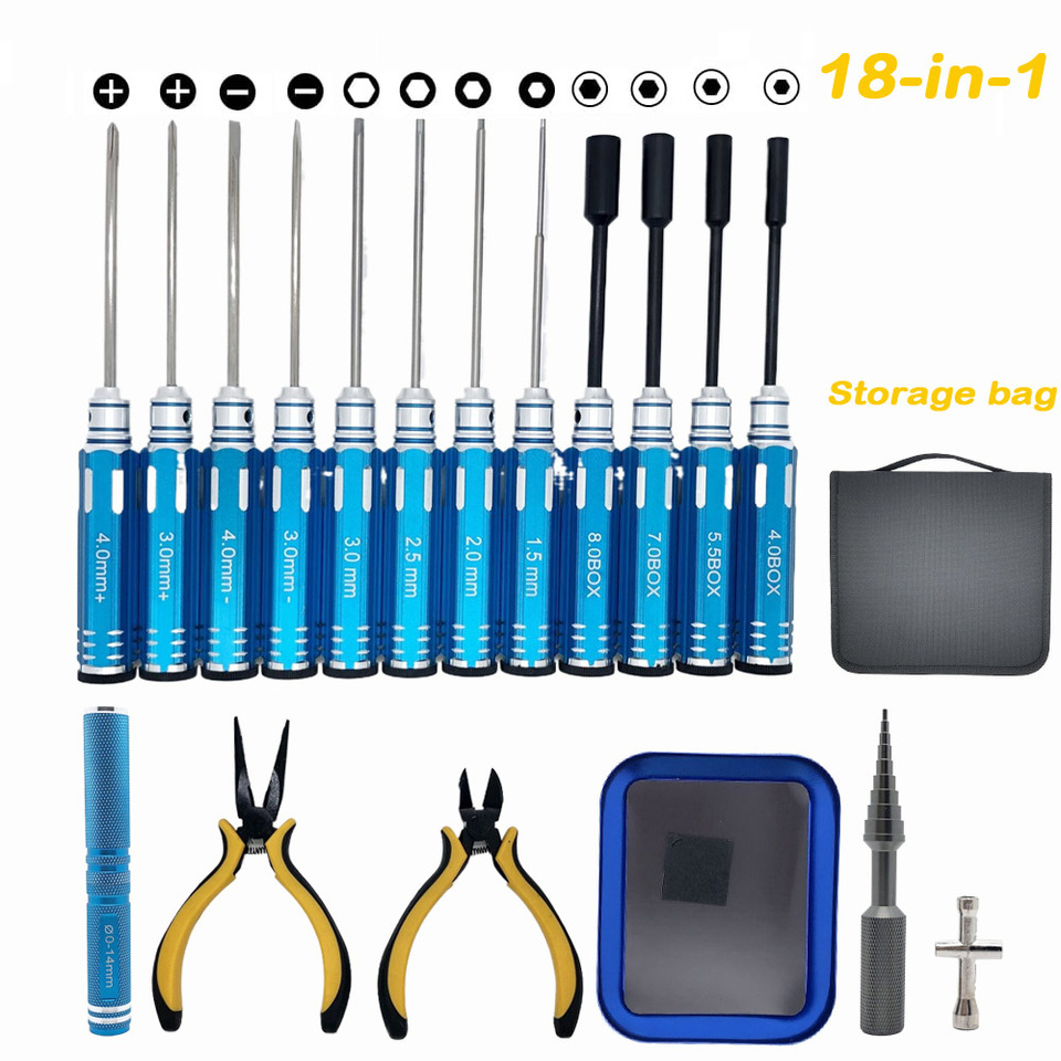 Kit de Ferramentas RC 18 em 1, - Screwdriver Set avaliação e preço