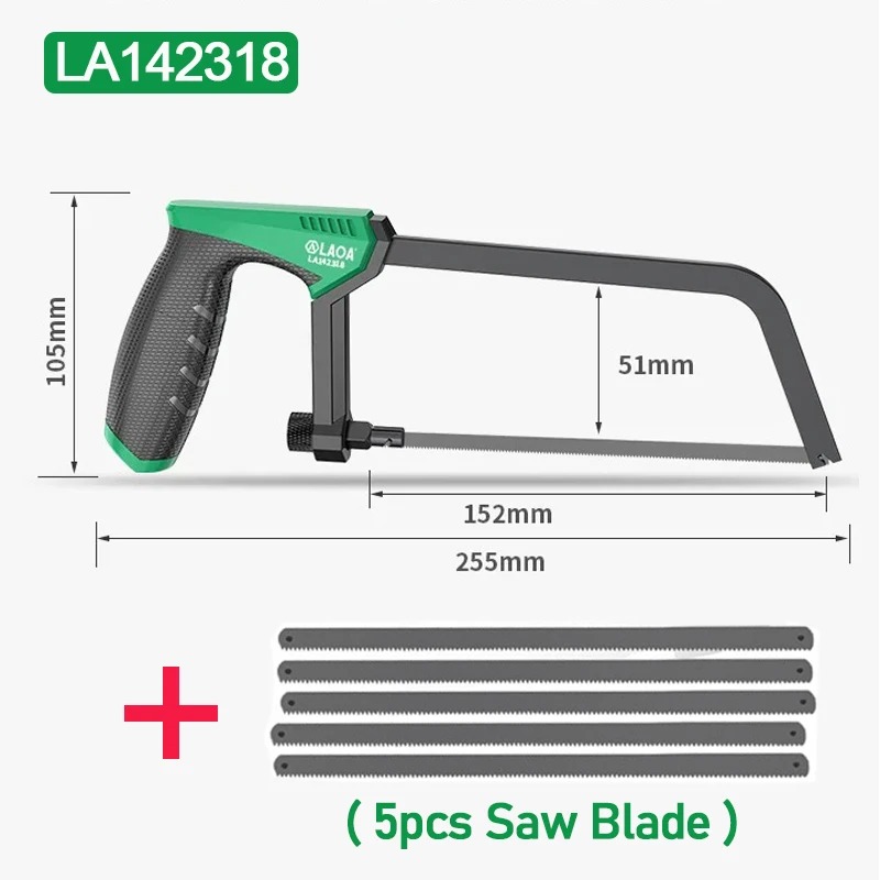 Serra Manual Mini LAOA de 6 Po - Hacksaw avaliação e preço